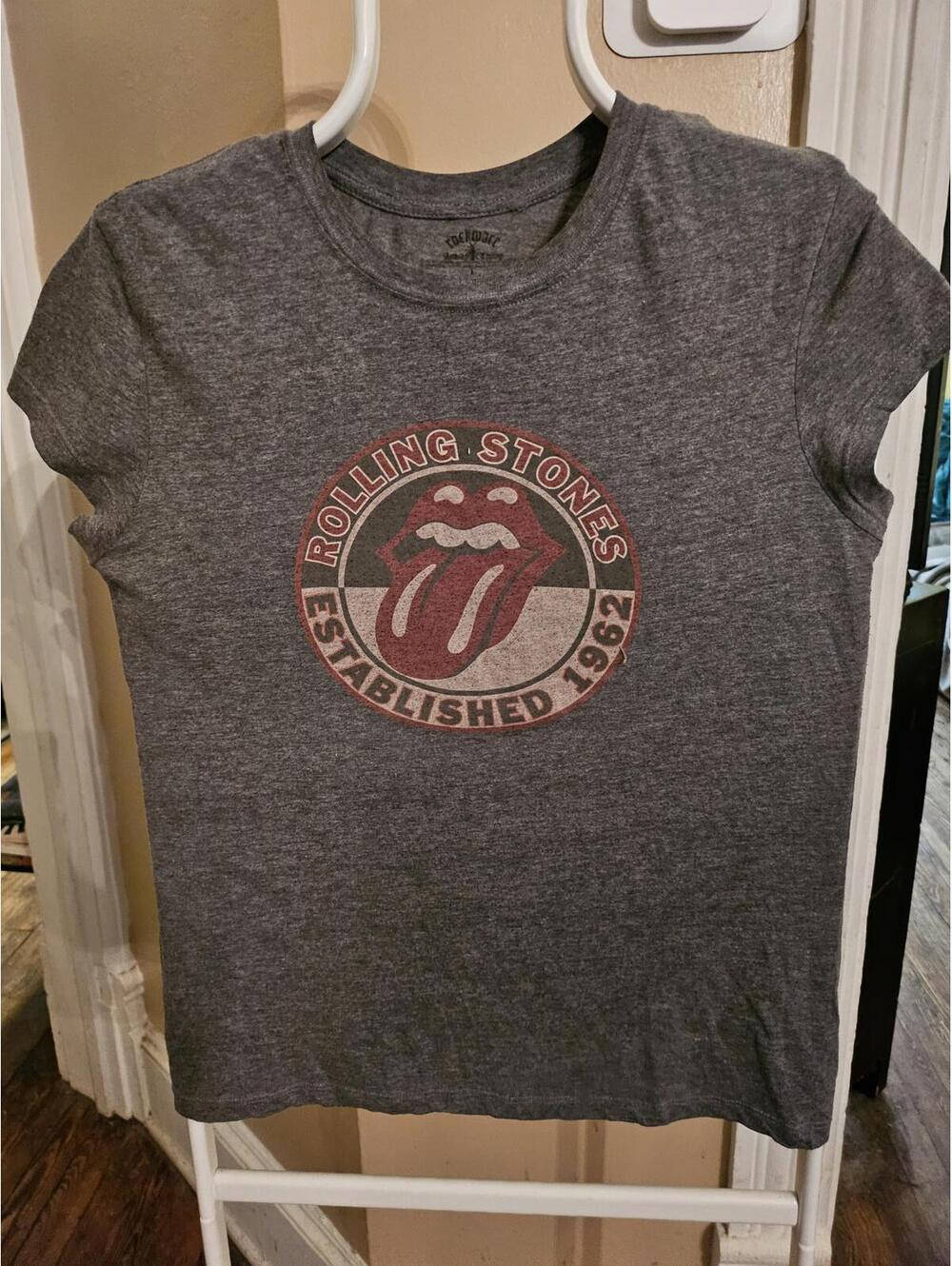Vtg 2000's Anthill Trading Women's Rolling Stones Rockware Tee Shirt Size L